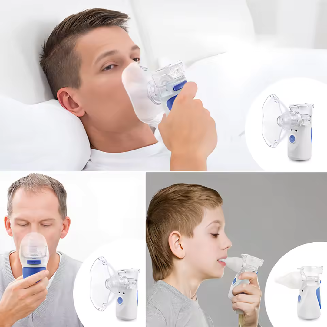 Mesh Portable Nebulizer with Mask for Kids & Adults