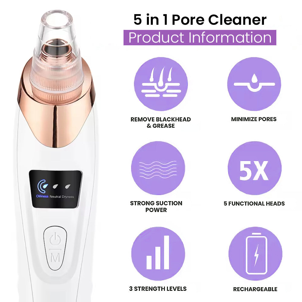 Imported™ Vacuum Pore Cleaner - Remove Blackheads Without Irritation or Redness