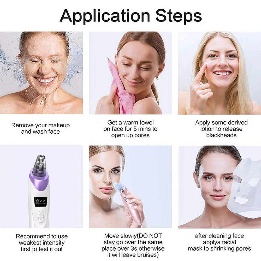 Imported™ Vacuum Pore Cleaner - Remove Blackheads Without Irritation or Redness